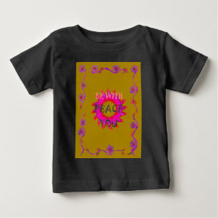 Camiseta Para Bebê Paz