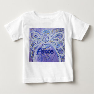 Camiseta Para Bebê Peace Angel T-Shirt