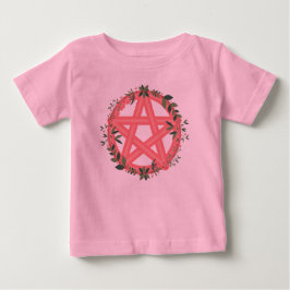 Camiseta Para Bebê Peachy Pentacle