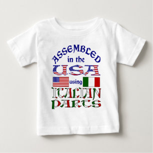 Camiseta Para Bebê Peças Italianas 2