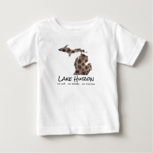 Camiseta Para Bebê Pedras petoskey do Estado do Excelente do Aglhão d