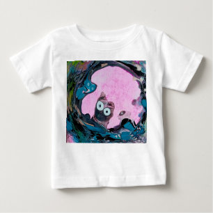 Camiseta Para Bebê Peekaboo