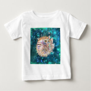 Camiseta Para Bebê Peixe-Pão - Desenho Migrado 