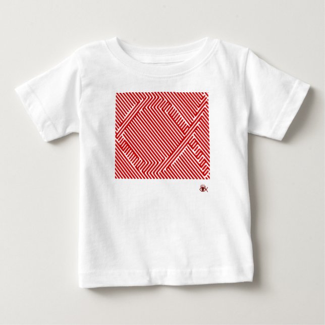 Camiseta Para Bebê Peixes 3 de Jesus (Frente)
