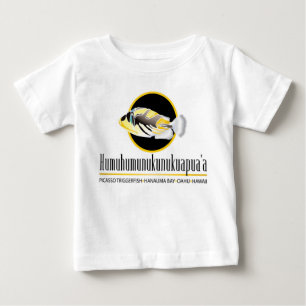 Camiseta Para Bebê Peixes do estado de Havaí - Humuhumunukunukuapua'