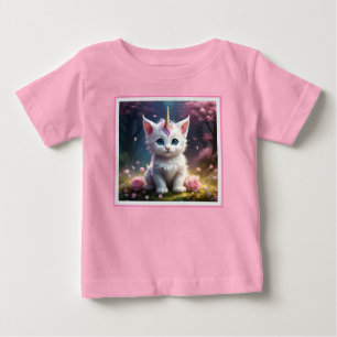 Camiseta Para Bebê "Peixes Esparsos: O Cristóvão Unicórnio Encantador