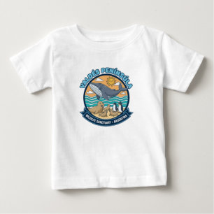 CAMISETA PARA BEBÊ PENÍNSULA VALDÉS