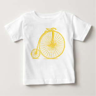 Camiseta Para Bebê Penny Farthing - Amber