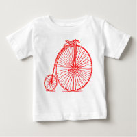 Penny Farthing - Vermelho