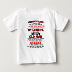 Camiseta Para Bebê Pensar que sou apenas uma criança mimada foi o seu