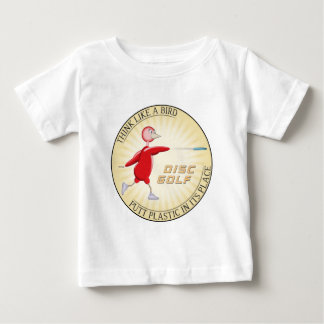 Camiseta Para Bebê Pense Como Um Pássaro