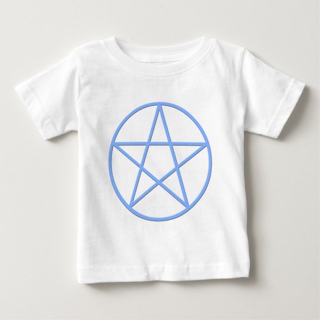 Camiseta Para Bebê Pentáculo do Falln Pagan (Frente)