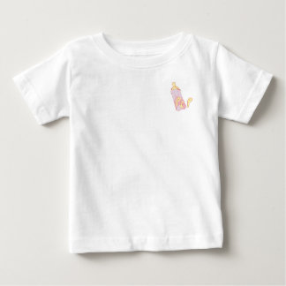 Camiseta Para Bebê Pepperoni do bebê