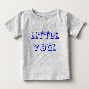 Camiseta Para Bebê Pequena Ioga - Roupas De Ioga De Bebê