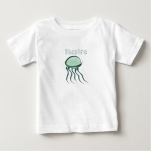 Camiseta Para Bebê Pequena medusa