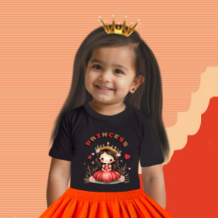 Camiseta Para Bebê Pequena princesa