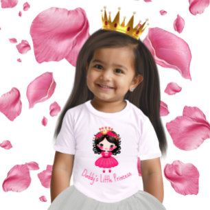 Camiseta Para Bebê Pequena princesa