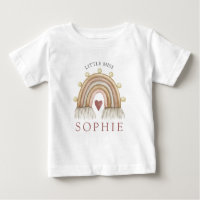 Pequena Senhorita Arco-íris Personalizada 