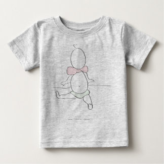 Camiseta Para Bebê pequenino. pouco. pequeno: bebé