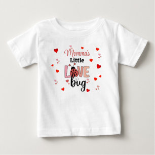 Camiseta Para Bebê Pequeno Amor da Mamãe