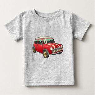 Camiseta Para Bebê pequeno automóvel