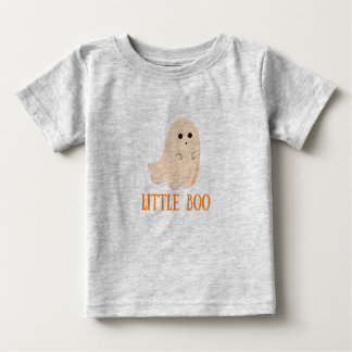 Camiseta Para Bebê Pequeno Boo Kids Halloween