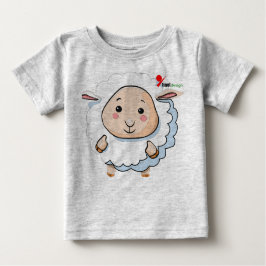 Camiseta Para Bebê Pequeno Camiseta de Bebê