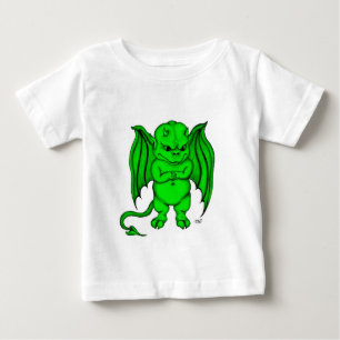 Camiseta Para Bebê Pequeno demônio