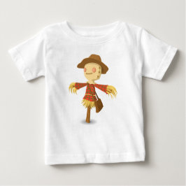 Camiseta Para Bebê Pequeno Espantalho