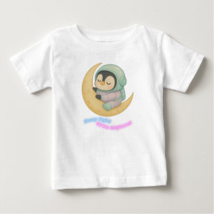 Camiseta Para Bebê Pequeno Explorer Baby T-Shirt