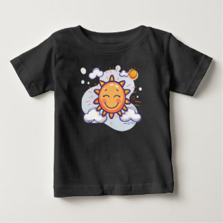 Camiseta Para Bebê ☀️ Pequeno Fato De Bebê Sunshine