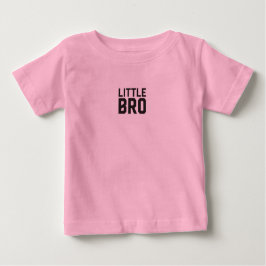 Camiseta Para Bebê Pequeno Irmão Toddler Tee - Pequenas, Mas Poderosa