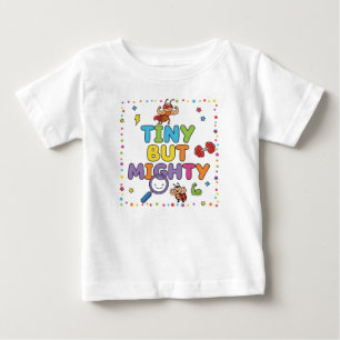 Camiseta Para Bebê Pequeno, mas poderoso super-herói bonito Ant & Lad
