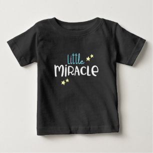 Camiseta Para Bebê Pequeno Milagre.