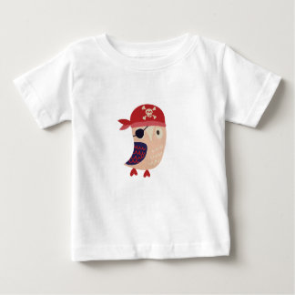 Camiseta Para Bebê Pequeno Pirata