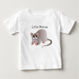 Camiseta Para Bebê Pequeno Possum