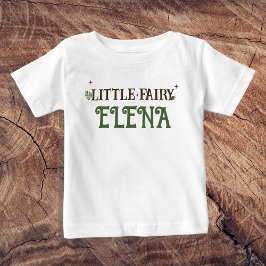 Camiseta Para Bebê Pequeno primeiro aniversario