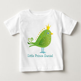 Camiseta Para Bebê Pequeno Príncipe Bird Baby Shirt