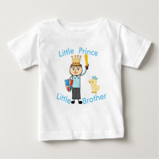 Camiseta Para Bebê Pequeno Príncipe Irmão