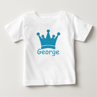 Camiseta Para Bebê Pequeno Príncipe - Um Bebê Real