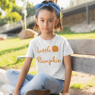 Camiseta Para Bebê Pequeno Pumpkin