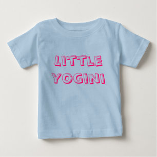 Camiseta Para Bebê Pequeno Yogini - Roupas de Yoga
