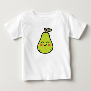 Camiseta Para Bebê Pera Bonita