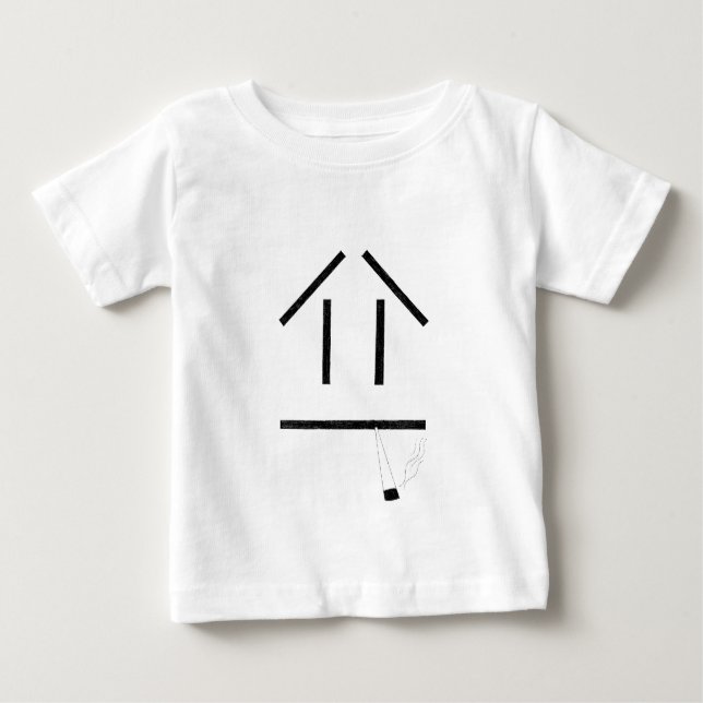 Camiseta Para Bebê Percentium House (Frente)