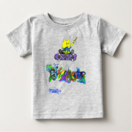 Camiseta Para Bebê Percentum Ollie