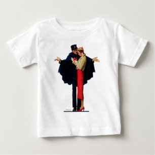 Camiseta Para Bebê Perdido em Paris