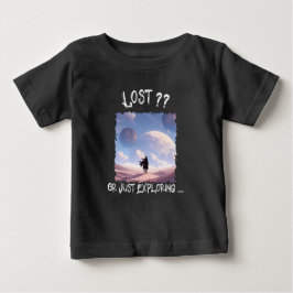 Camiseta Para Bebê Perdido?? Ou Apenas Explorando...Acampamento no De
