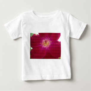 Camiseta Para Bebê Perfeição Petal: Arte de Padrão Petal Rosa verific