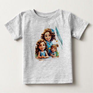 Camiseta Para Bebê Perfeito para modistas e na moda