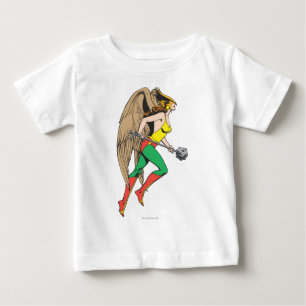 Camiseta Para Bebê Perfil da Hawkgirl